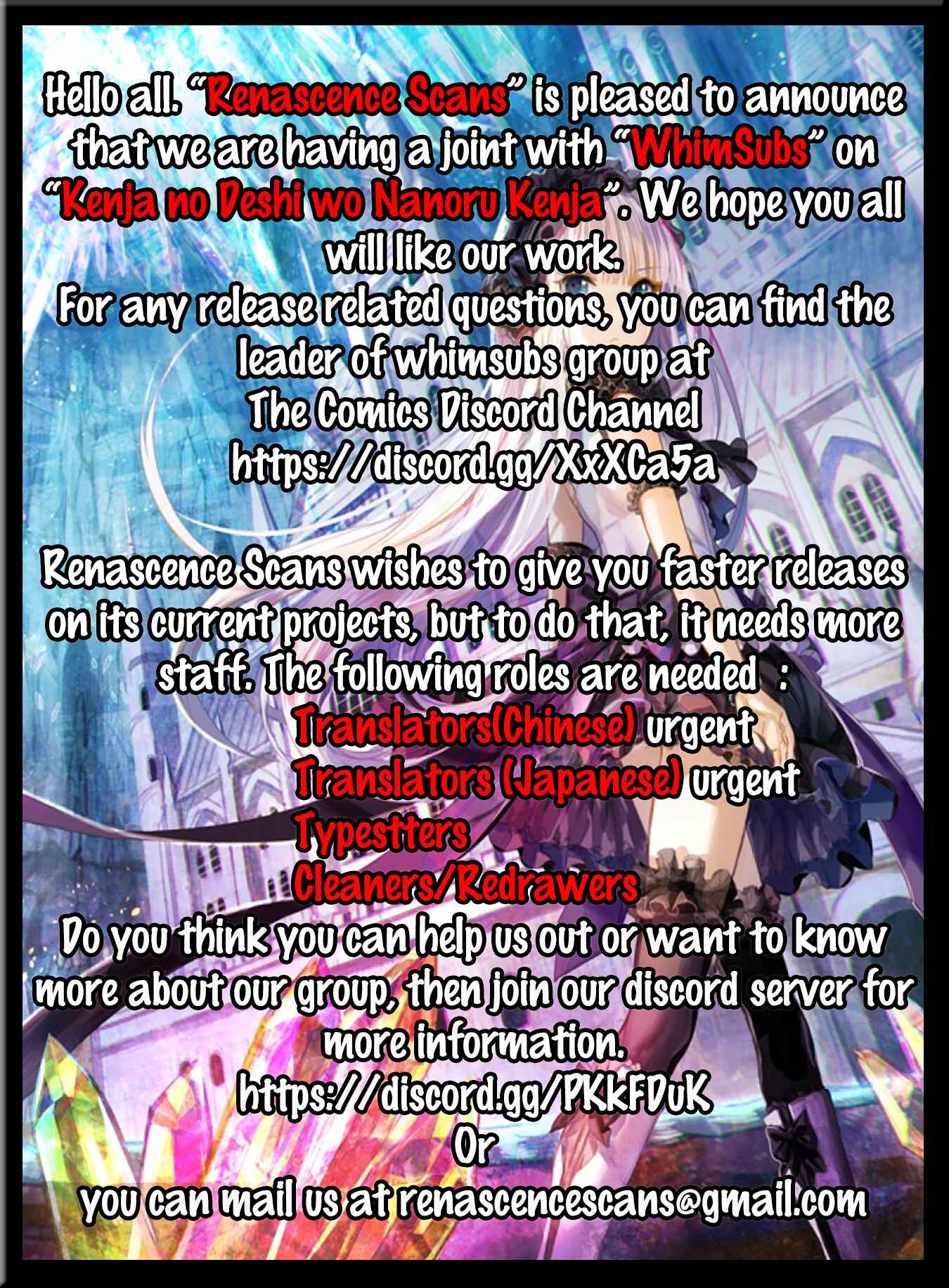 Kenja no Deshi wo Nanoru Kenja Chapter 17 - Page 1