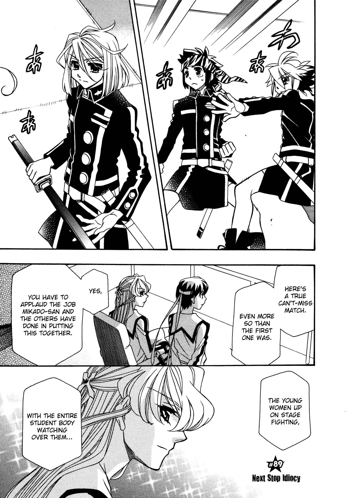 Hayate x Blade Chapter 89 - Page 1