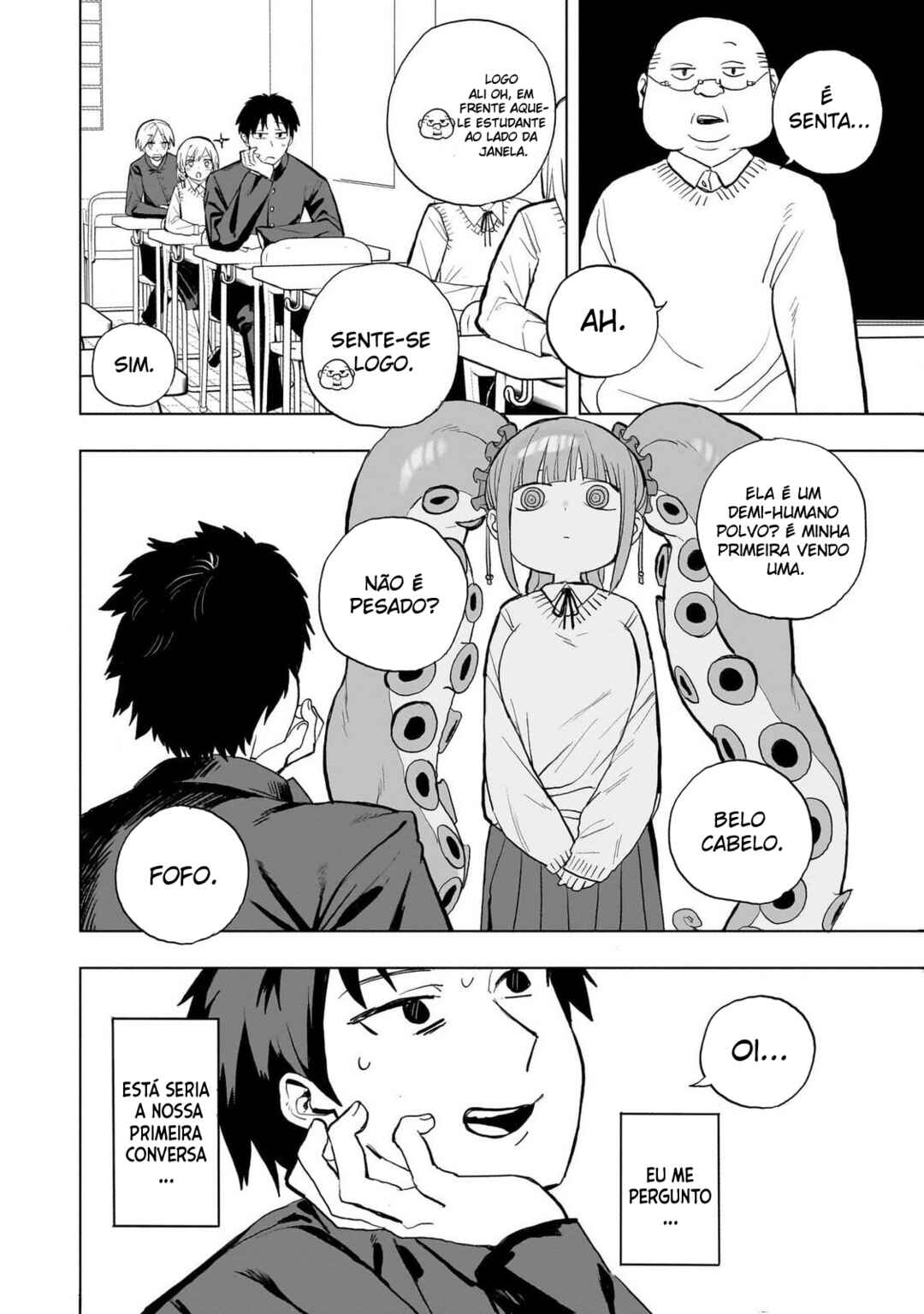 Mizudako-chan kara wa Nigerarenai! Chapter 0 - Page 8