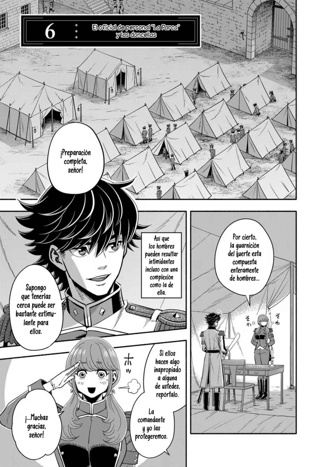 Musket Girls! ~Tensei Sanbou to Senretsu Otome-tachi~ Chapter 6 - Page 1