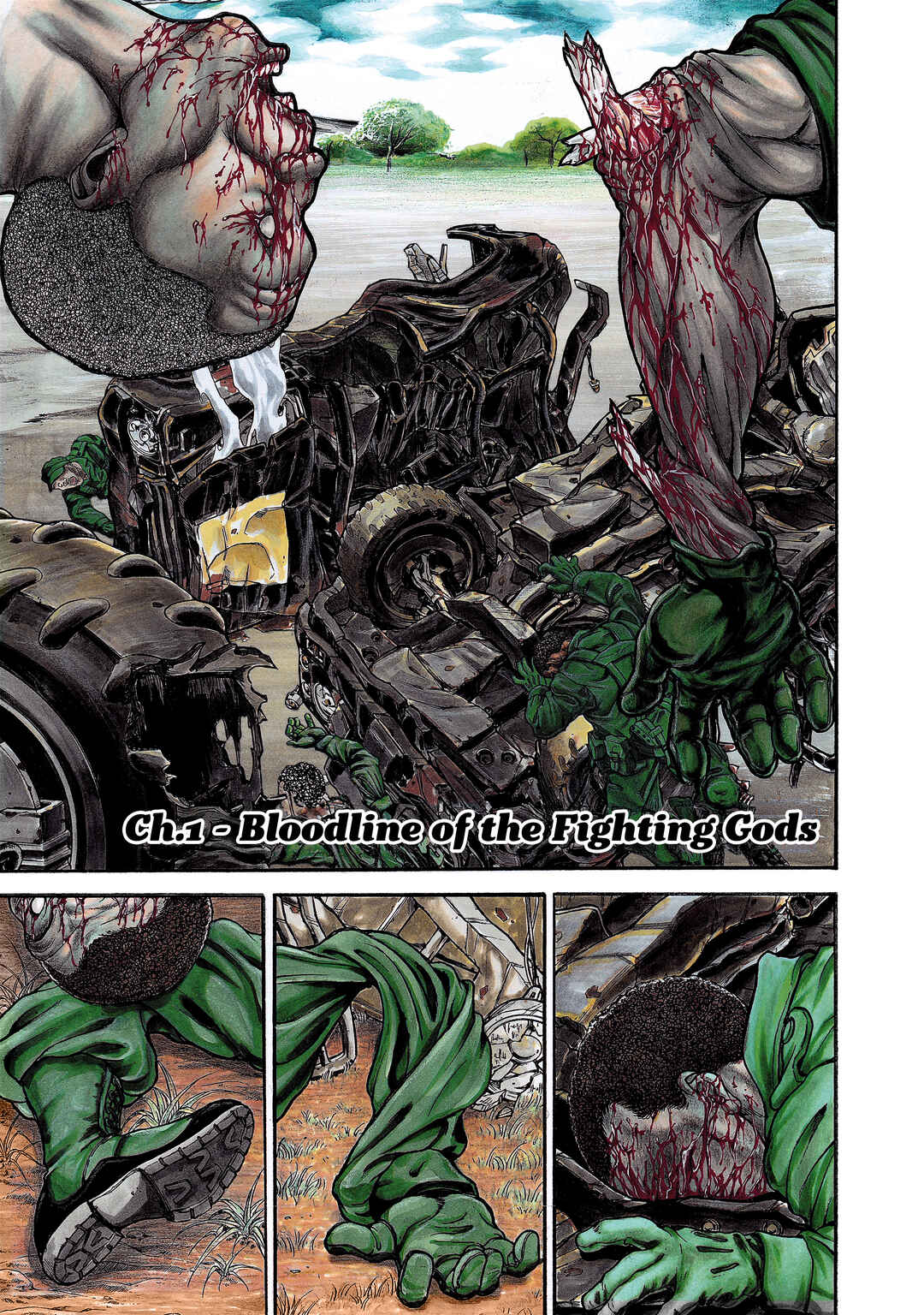 Baki Hanma - Son of Ogre (Shinsoban Release) Chapter 1 - Page 3