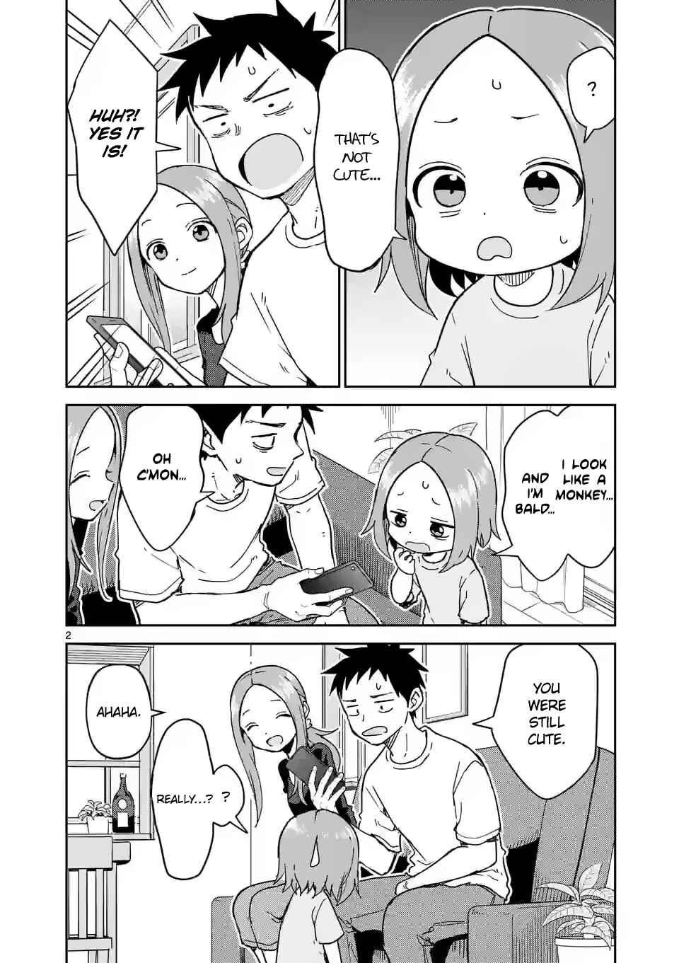 Karakai Jouzu no (Moto) Takagi-san Chapter 276 - Page 2