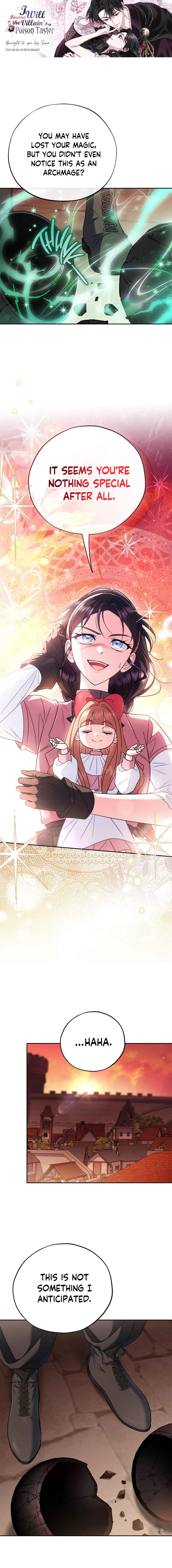 I Will Become the Villain's Poison Taster Chapter 99 - Page 1