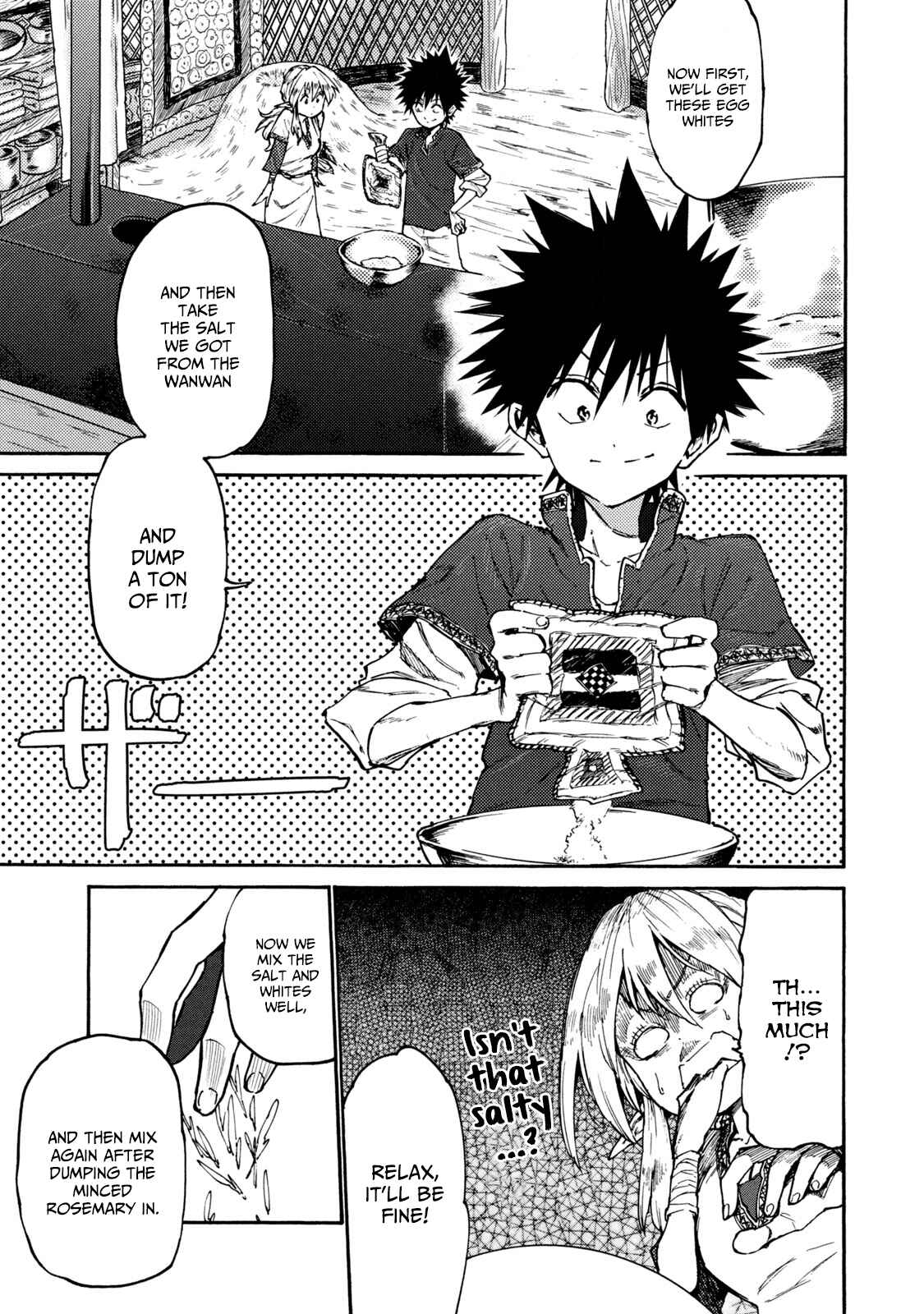 Mazumeshi Elf to Yuuboku gurashi Chapter 35 - Page 13