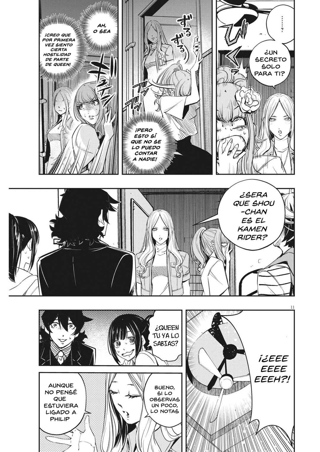 Kamen Rider W - Futo PI Chapter 143 - Page 12