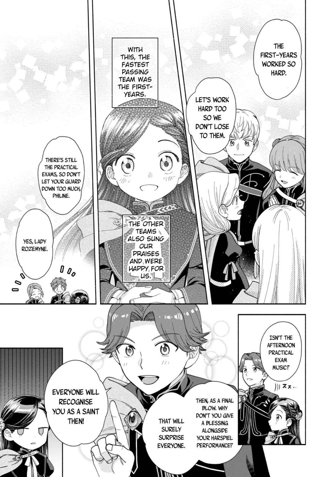 Honzuki no Gekokujou: Shisho ni Naru tame ni wa Shudan o Erandeiraremasen—Dai-4 Bu: Kizokuin no Toshokan o Sukuitai! Chapter 8 - Page 28