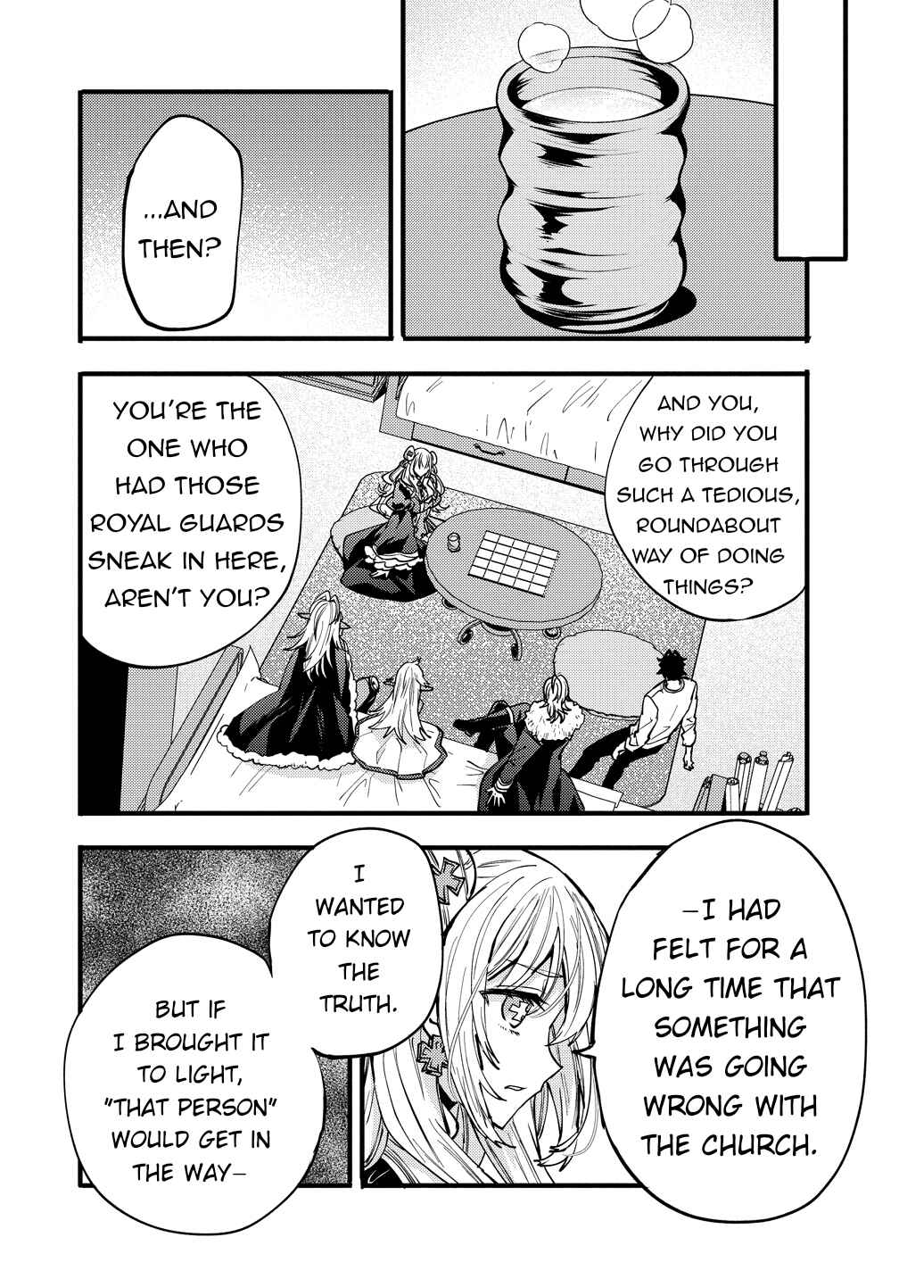 Saikyou Saiaku no Ura Boss, Tenseisha to Tomo ni Hametsu Flag Kaihi o Mezasu Chapter 9 - Page 46