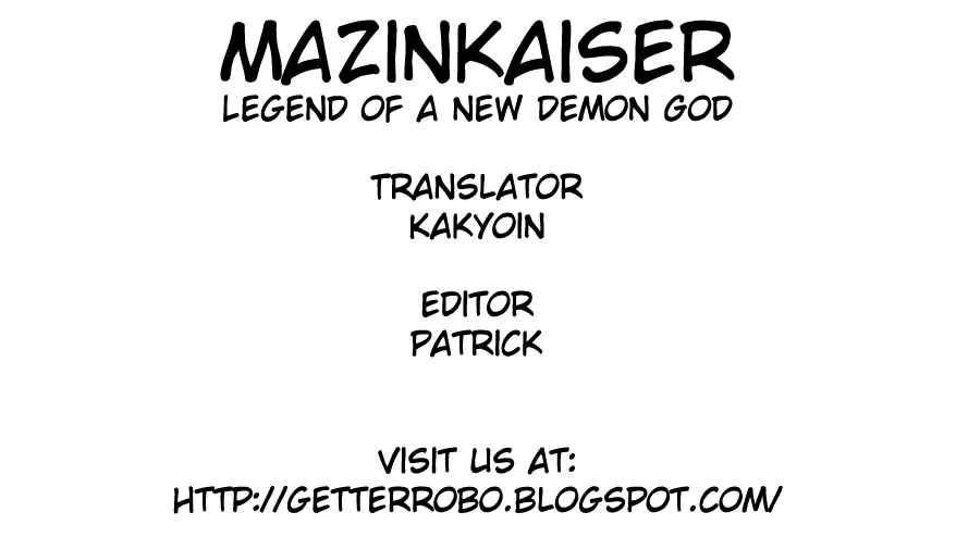 Mazinkaiser Chapter Oneshot - Page 39