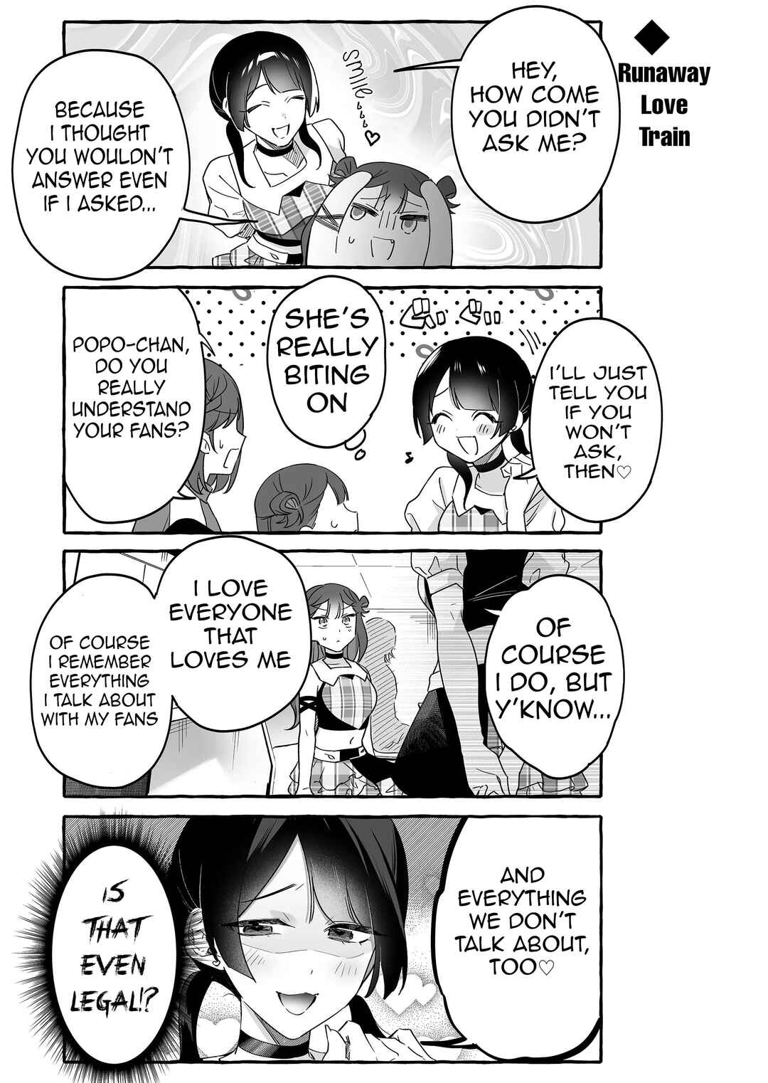 Damedol to Sekai ni 1-nin dake no Fan Chapter 21 - Page 7