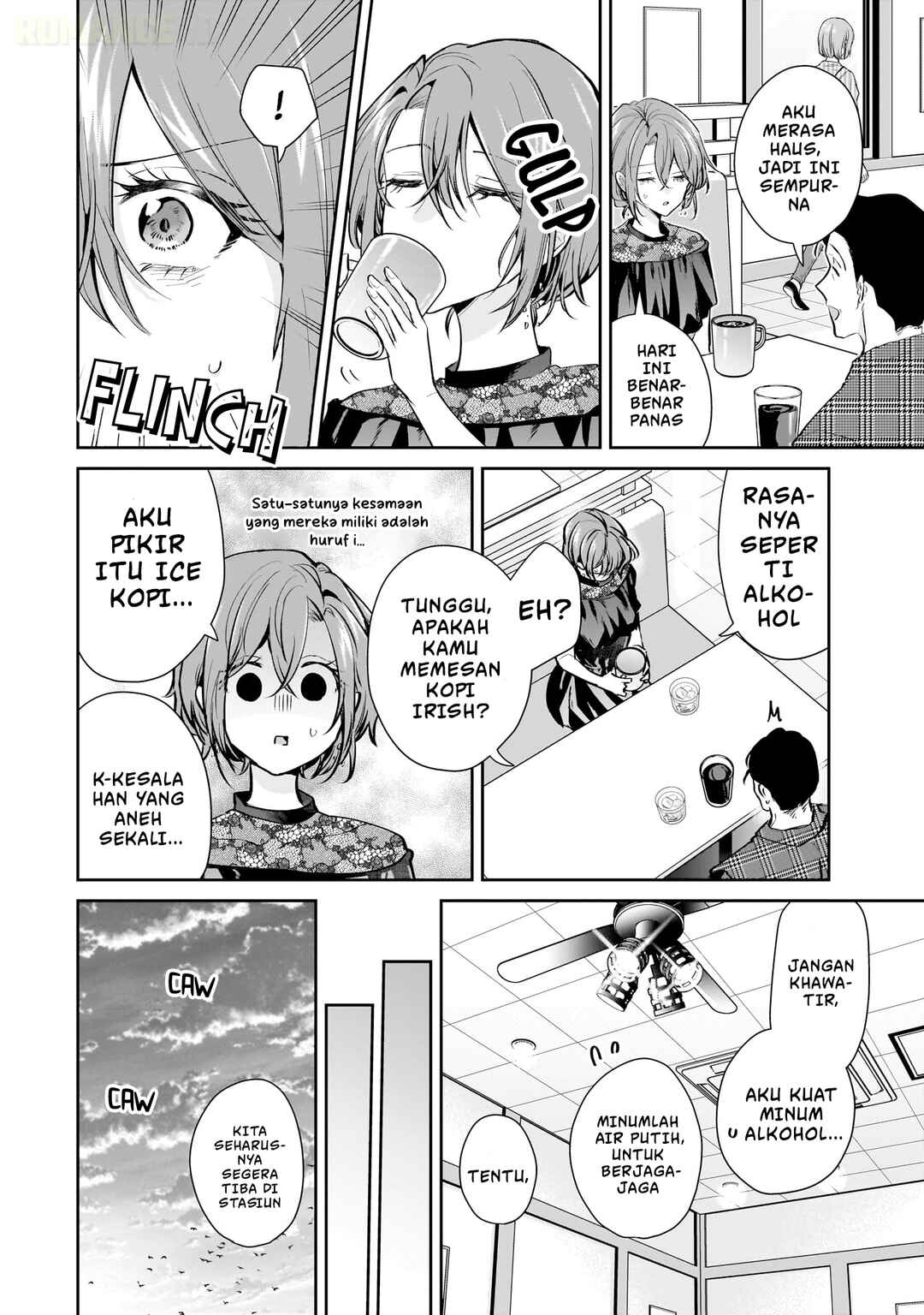 Misato-san wa Amasugi Joushi ni Chotto Kibishii Chapter 16 - Page 15