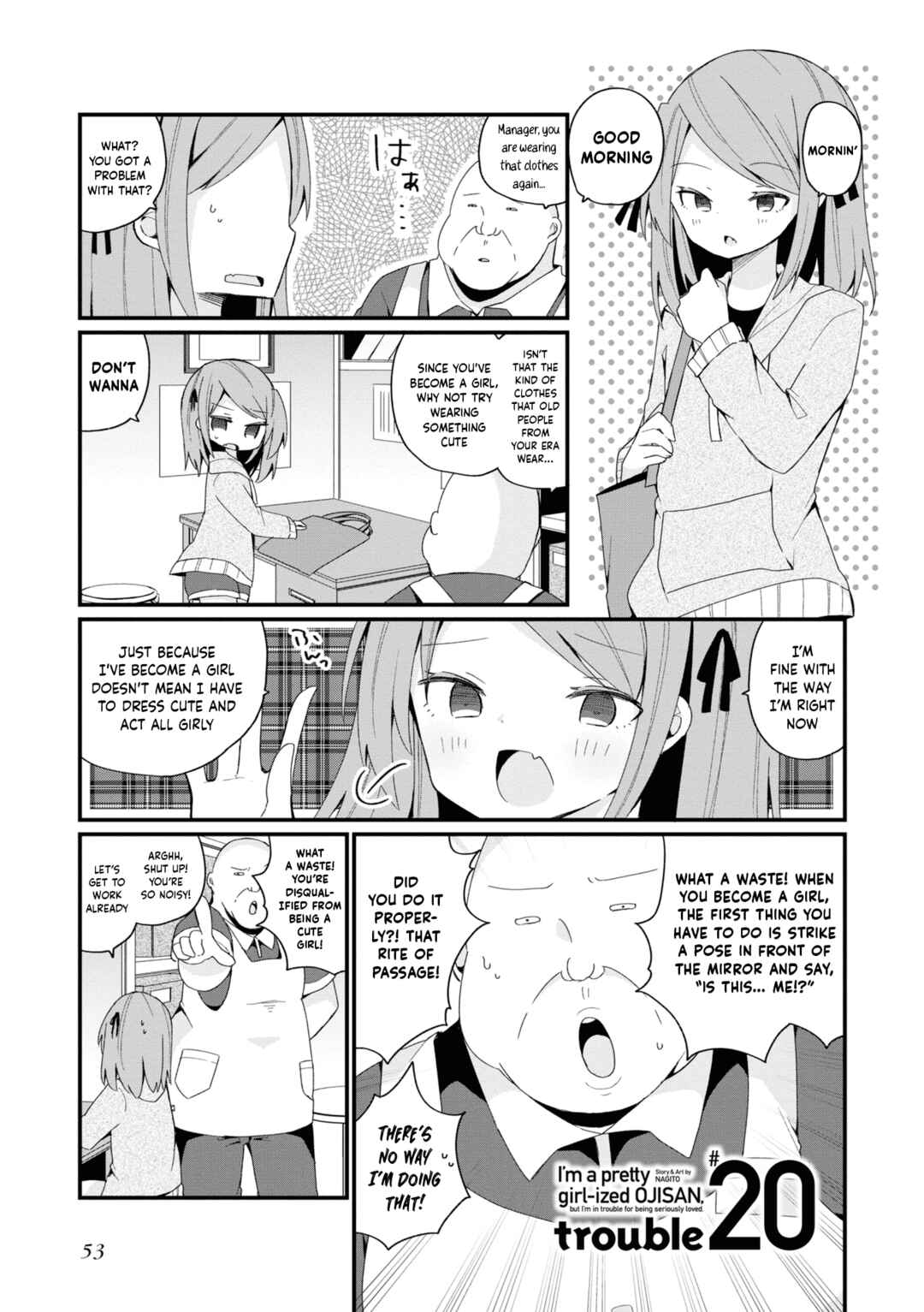 Bishoujoka Shita Ojisan dakedo, Gachikoi Sarete Komattemasu Chapter 20 - Page 1