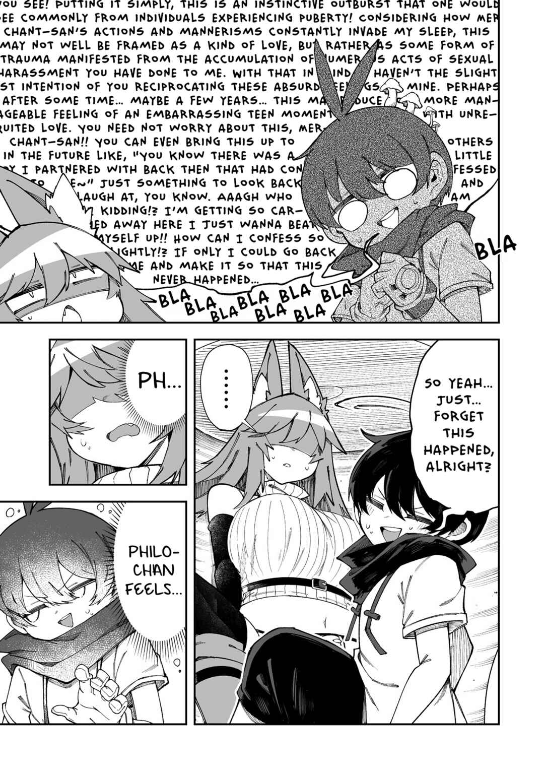 Shiboritoranaide, Onna Shounin-san!! Chapter 58.1 - Page 5