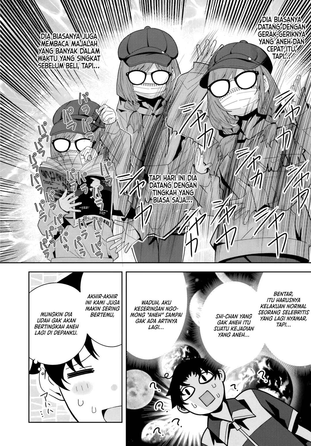 Classmate no Moto Idol ga, Tonikaku Kyodou Fushin nandesu. Chapter 20 - Page 18