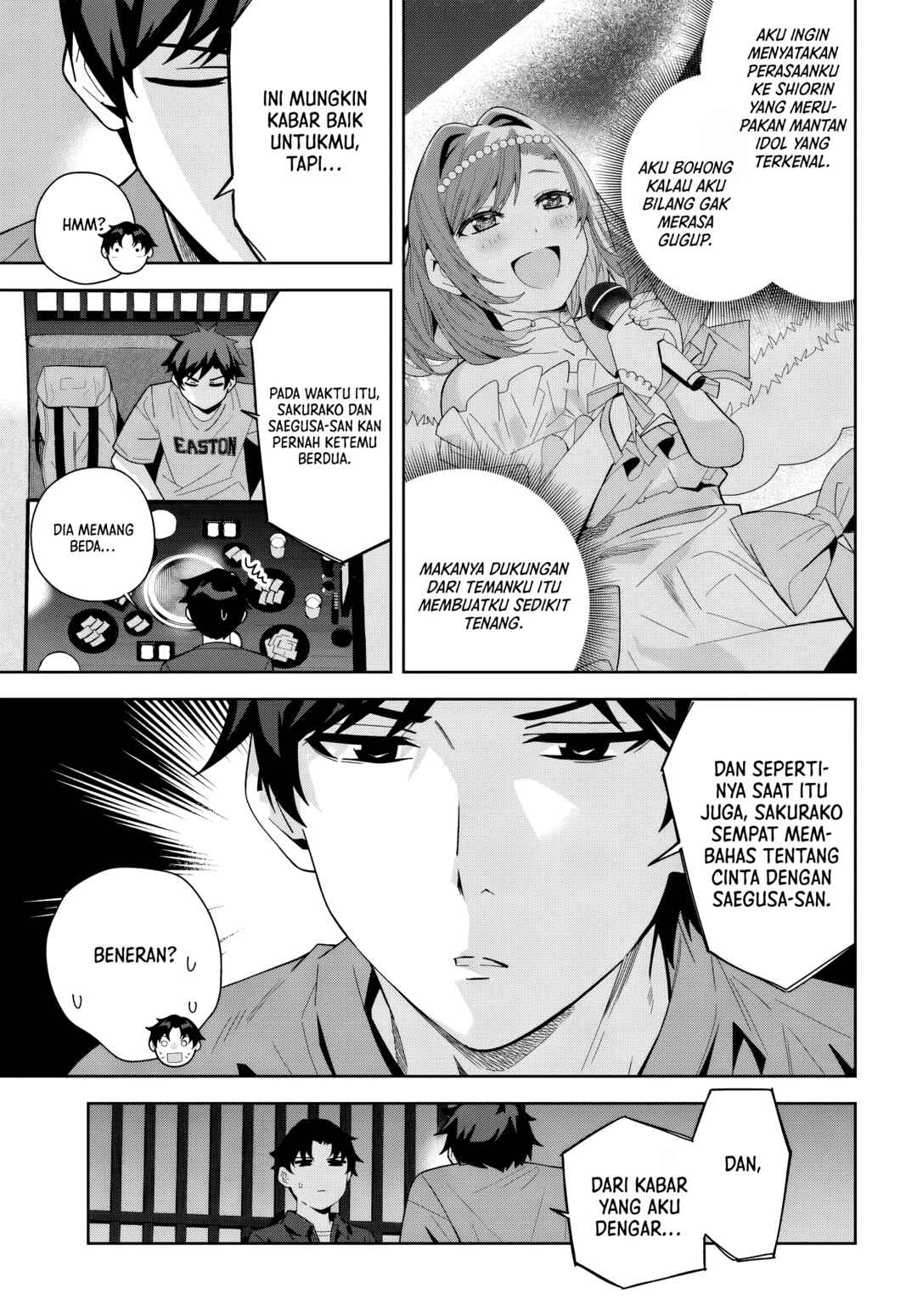Classmate no Moto Idol ga, Tonikaku Kyodou Fushin nandesu. Chapter 20 - Page 27