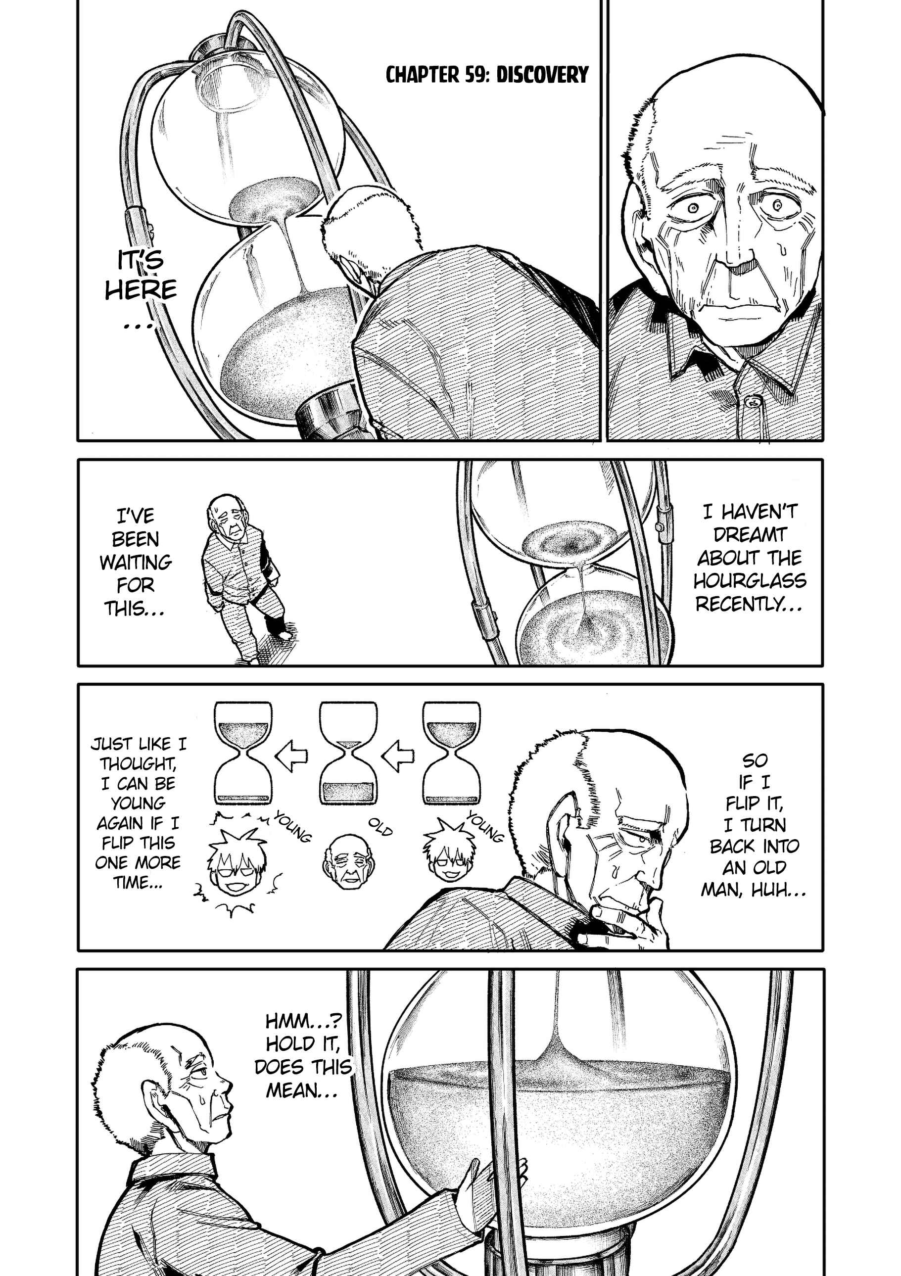 Jii-san Baa-san Wakagaeru Chapter 59 - Page 1