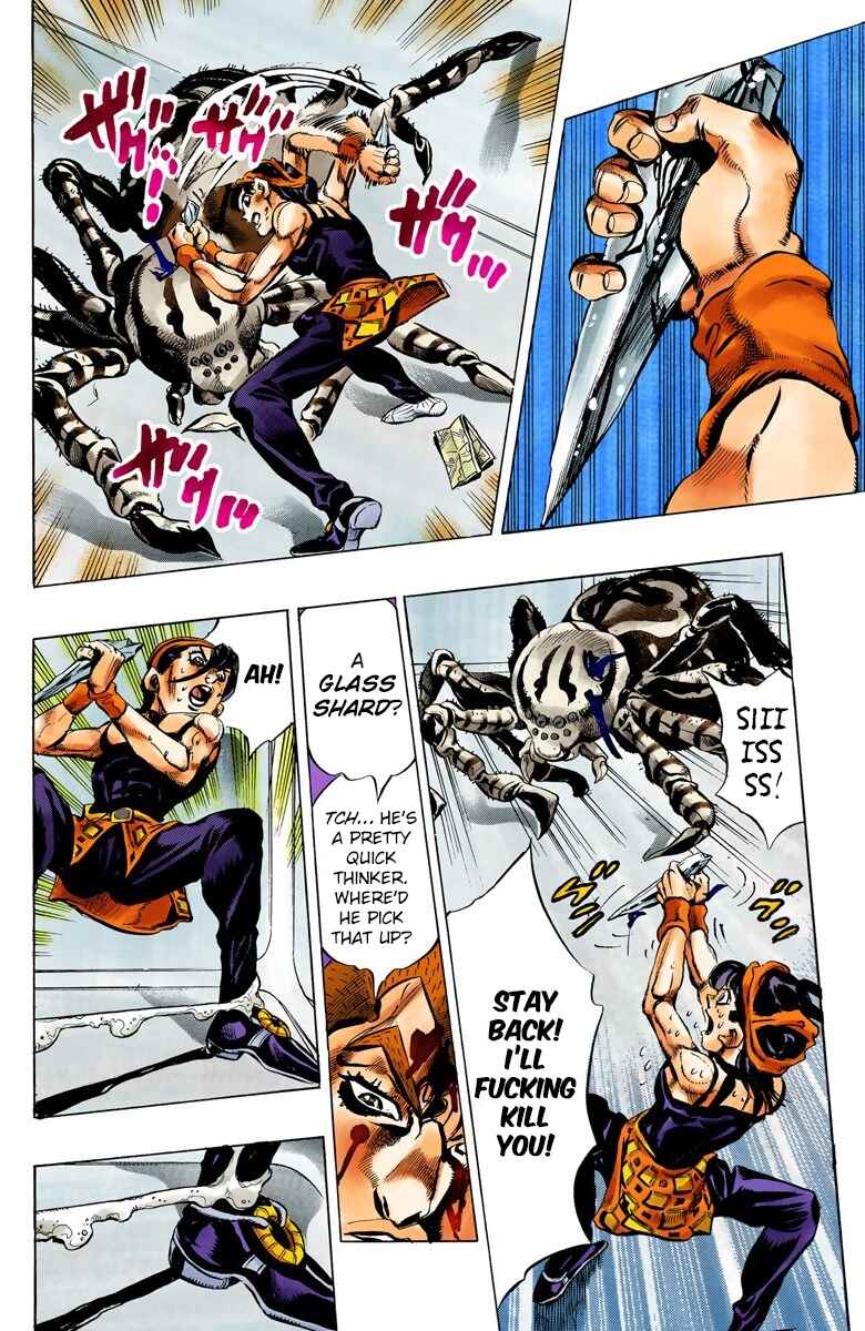 JoJo no Kimyou na Bouken: Part 5 - Ougon no Kaze Color-ban Chapter 37 - Page 10