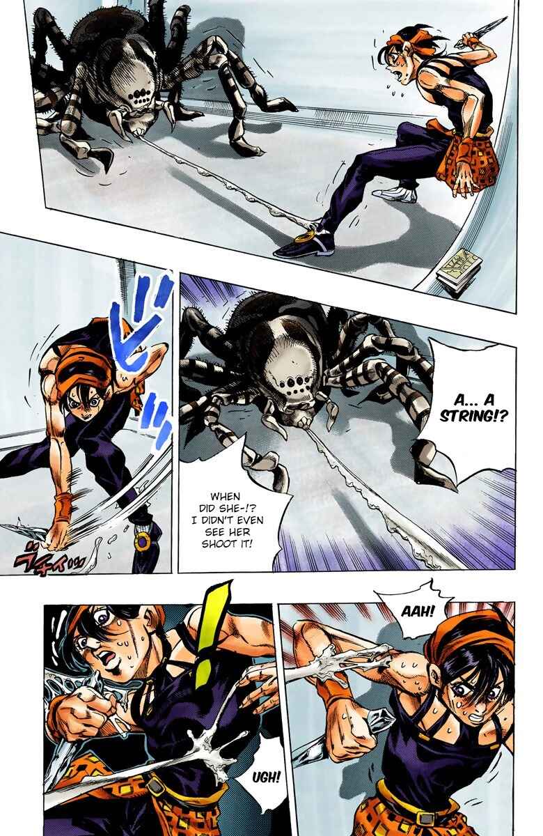 JoJo no Kimyou na Bouken: Part 5 - Ougon no Kaze Color-ban Chapter 37 - Page 11