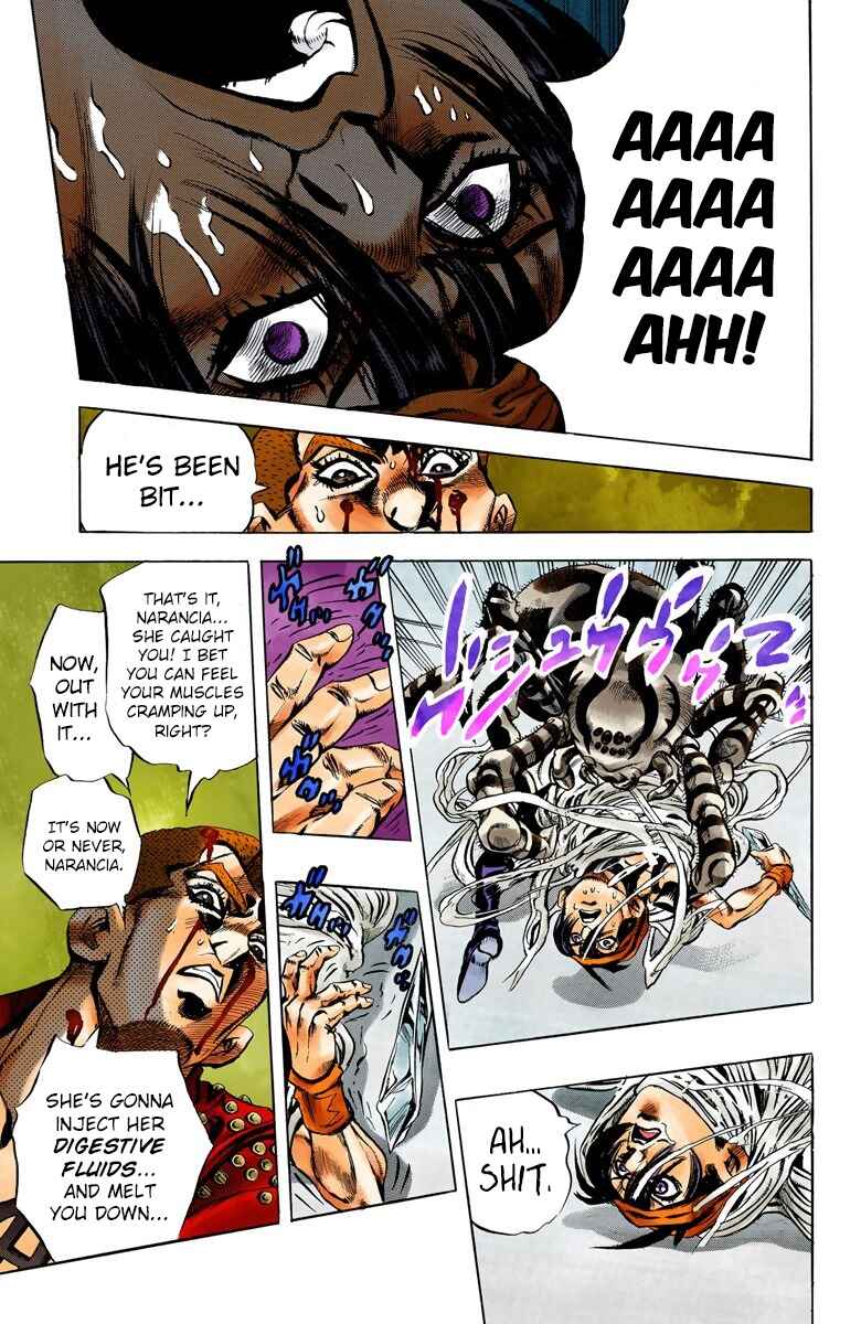 JoJo no Kimyou na Bouken: Part 5 - Ougon no Kaze Color-ban Chapter 37 - Page 13