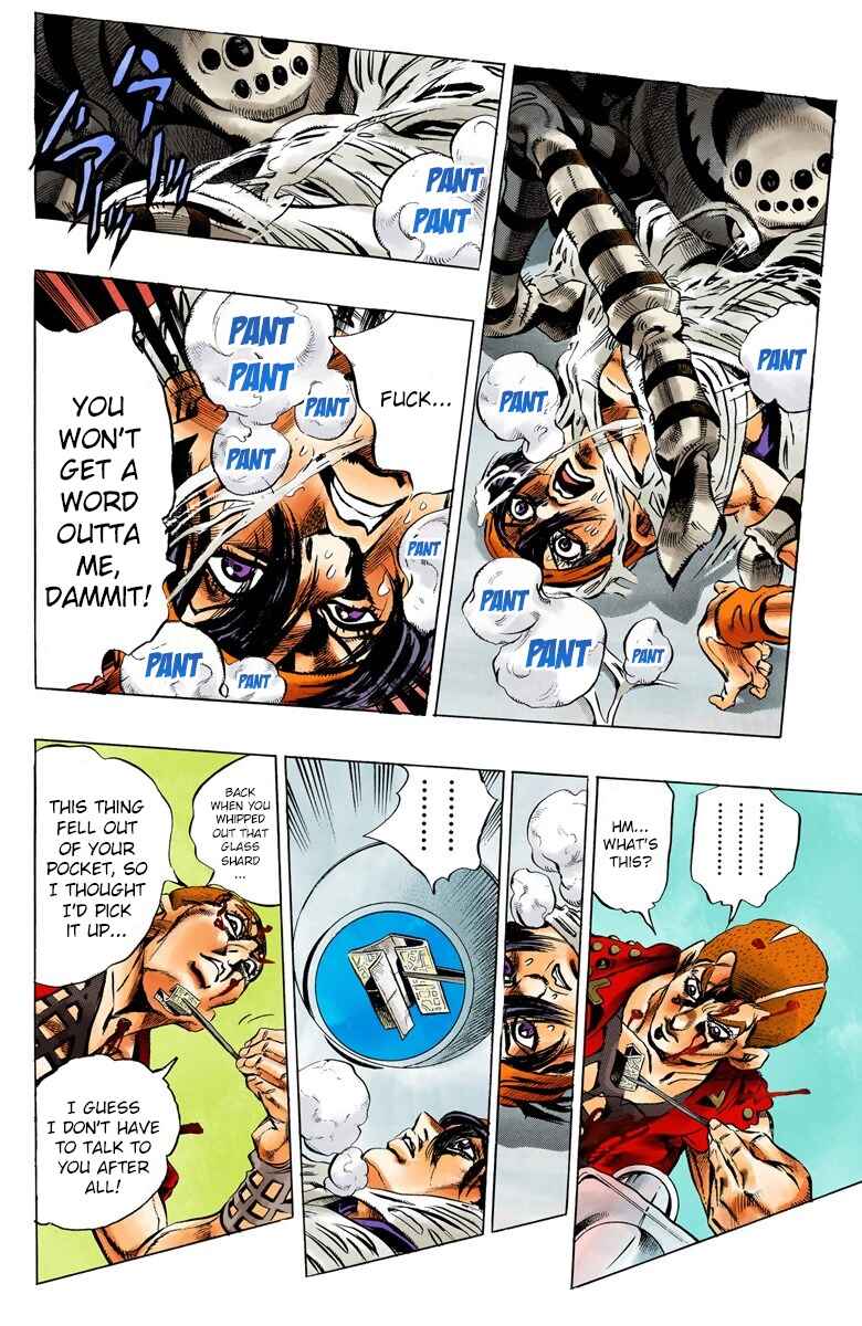 JoJo no Kimyou na Bouken: Part 5 - Ougon no Kaze Color-ban Chapter 37 - Page 14