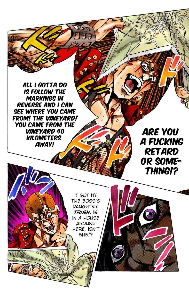 JoJo no Kimyou na Bouken: Part 5 - Ougon no Kaze Color-ban Chapter 37 - Page 16