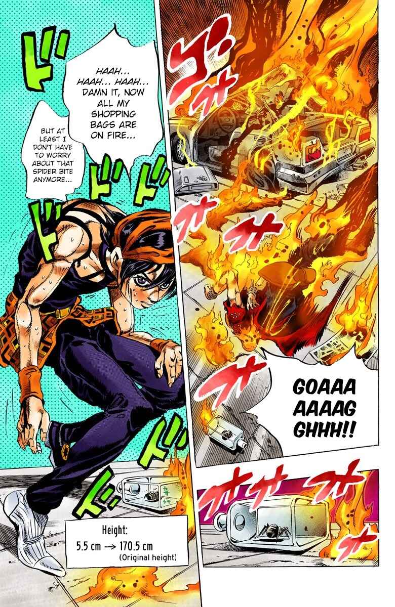 JoJo no Kimyou na Bouken: Part 5 - Ougon no Kaze Color-ban Chapter 37 - Page 21