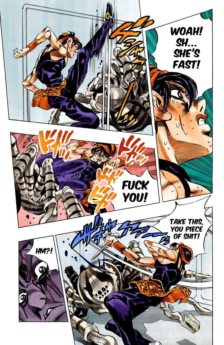 JoJo no Kimyou na Bouken: Part 5 - Ougon no Kaze Color-ban Chapter 37 - Page 9