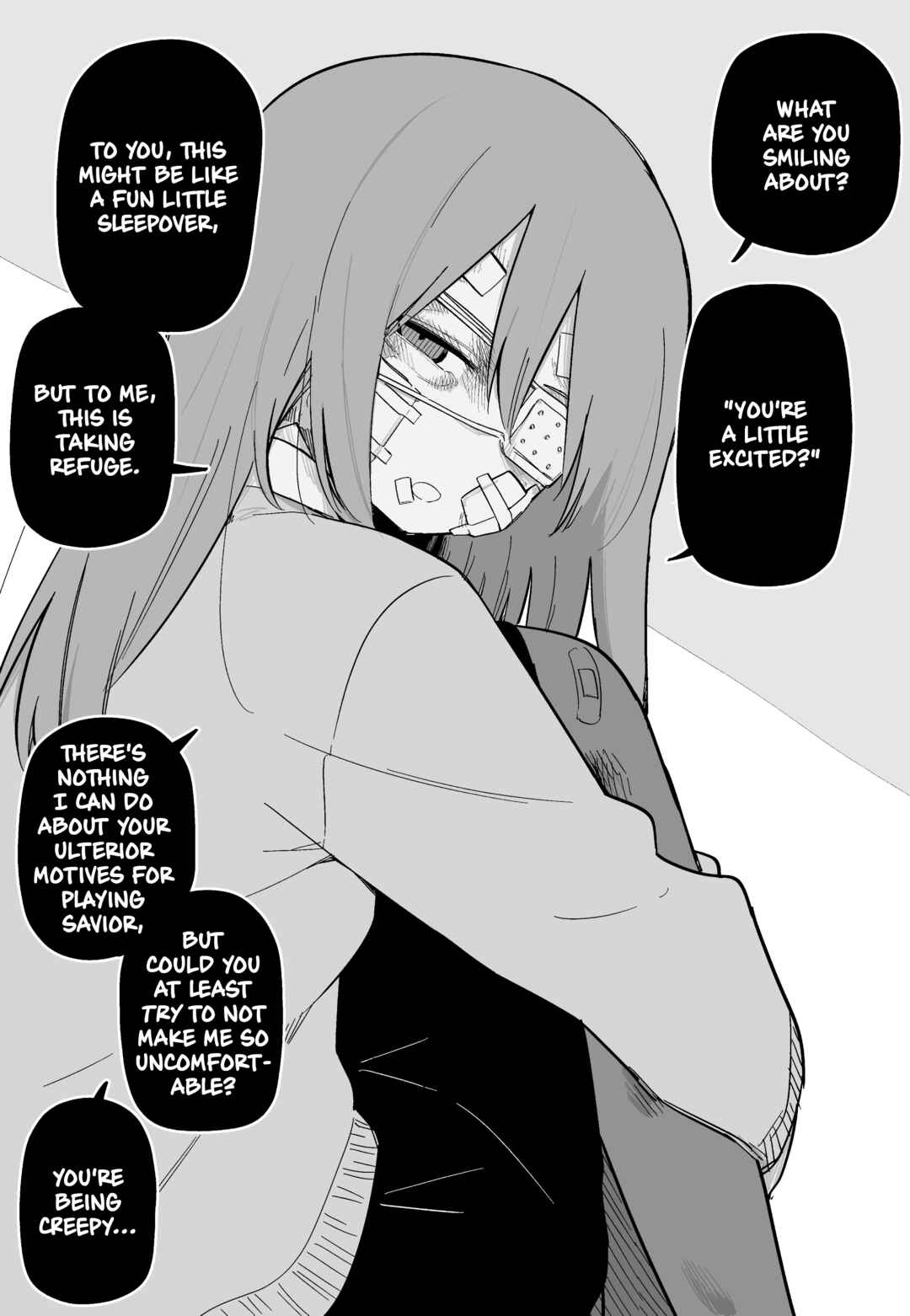 Azadarake no Classmate ga Shinpai de Chapter 13 - Page 1