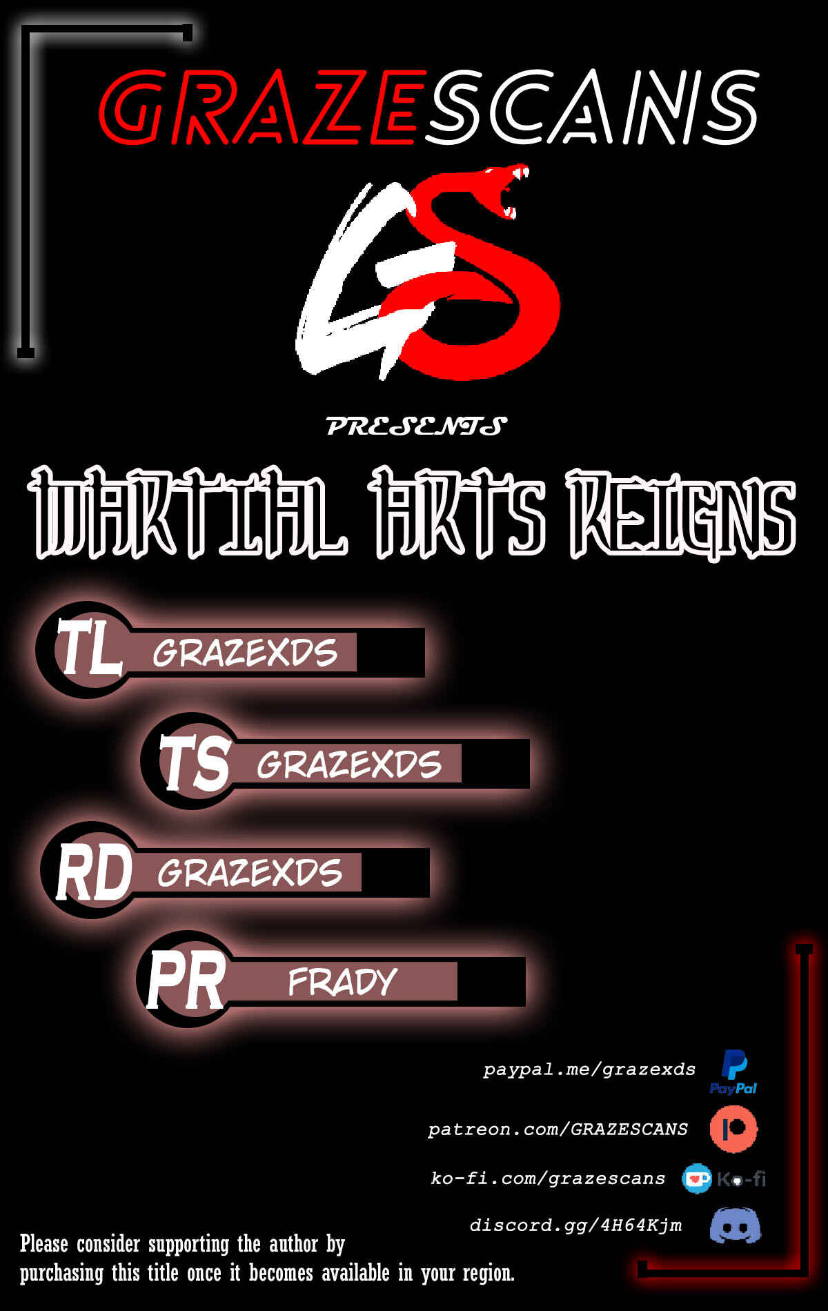 Martial Arts Reigns Chapter 185 - Page 1