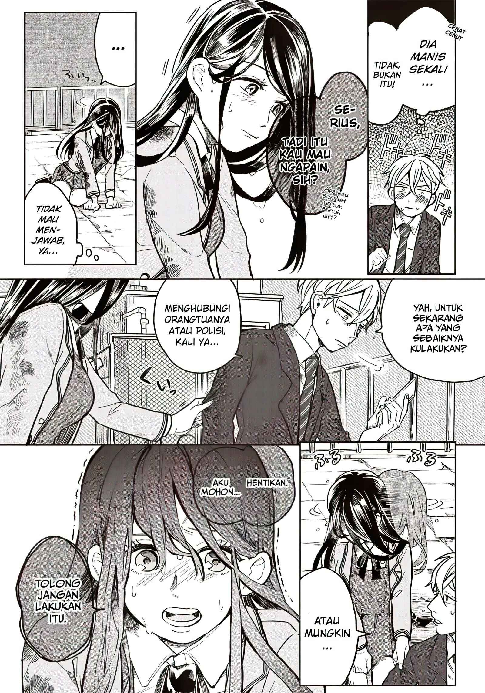 Tobioriyou to Shiteiru Joshikousei wo Tasuketara Dou Naru no ka? Chapter 1 - Page 12