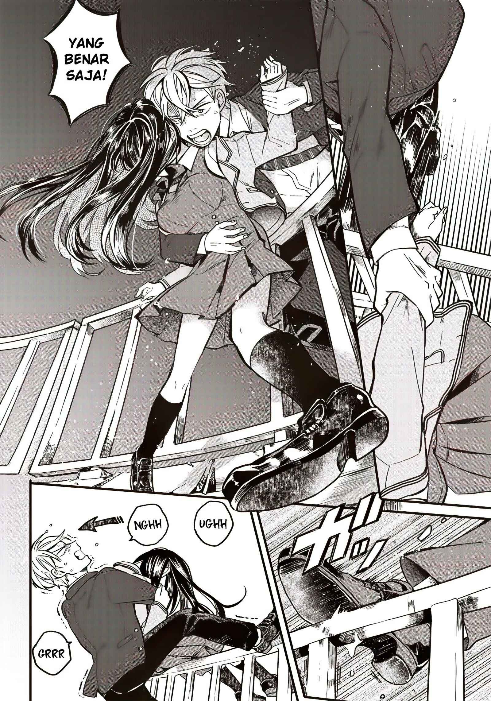 Tobioriyou to Shiteiru Joshikousei wo Tasuketara Dou Naru no ka? Chapter 1 - Page 9
