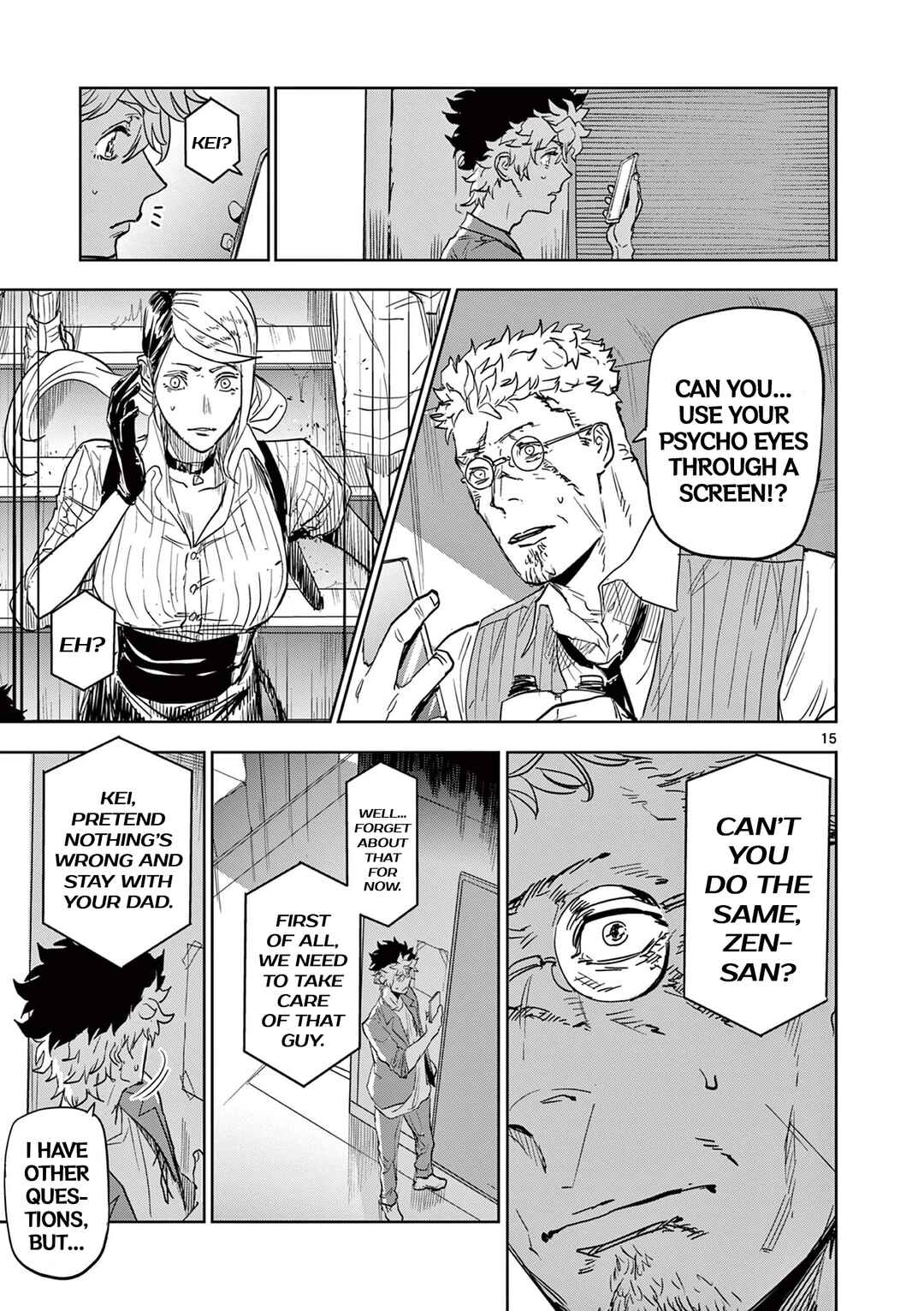 Psycho Eyes Chapter 7 - Page 15