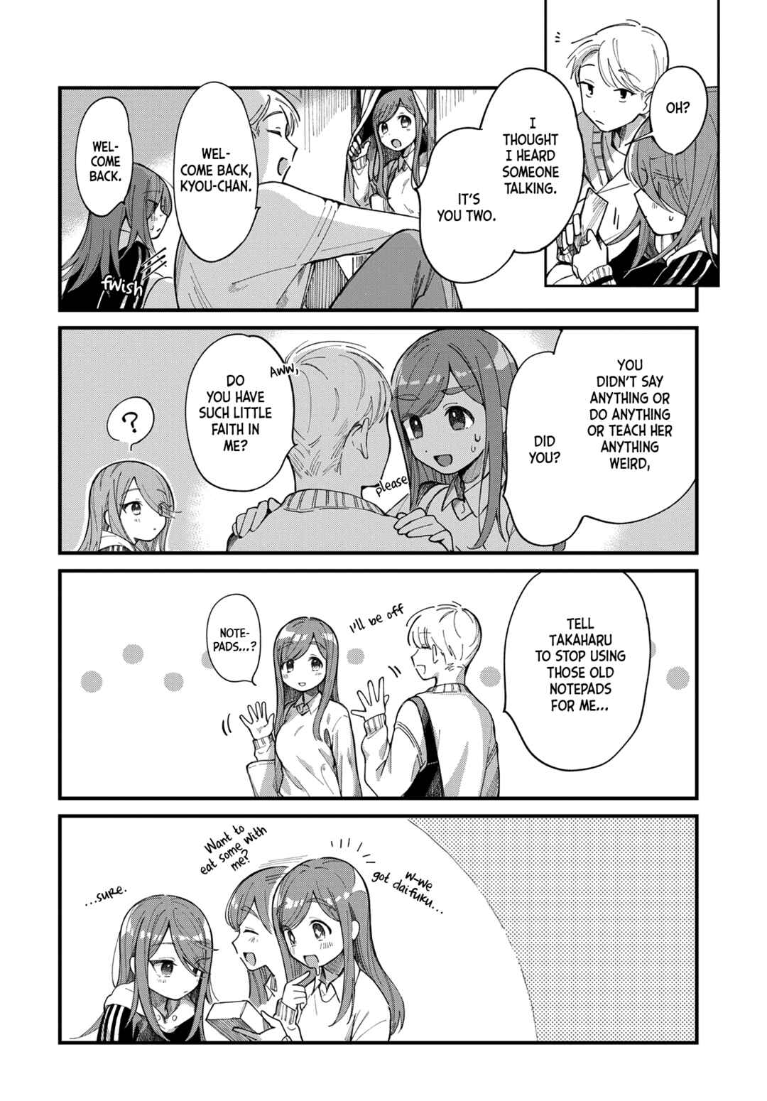 Harapeko Oyako to Motokare Yanushi Chapter 12 - Page 12
