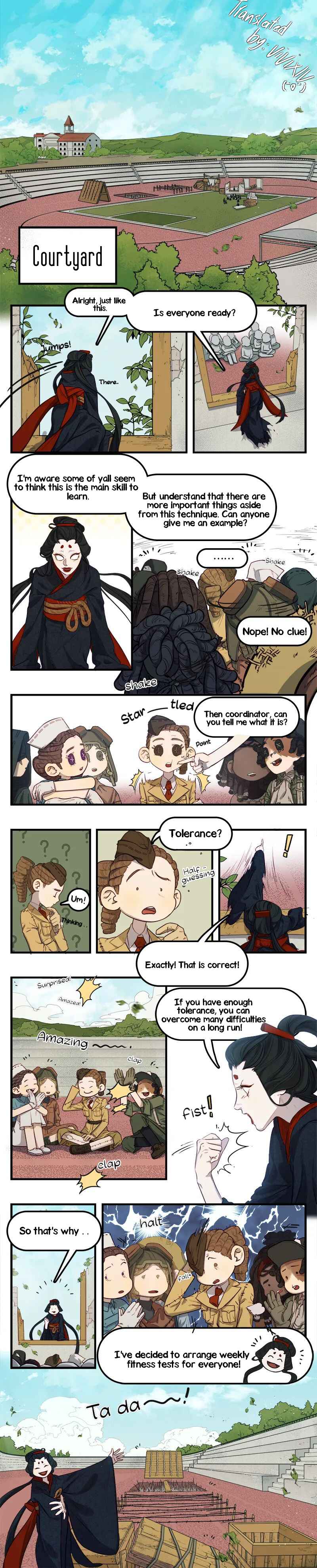 Identity V academy Chapter 11 - Page 1