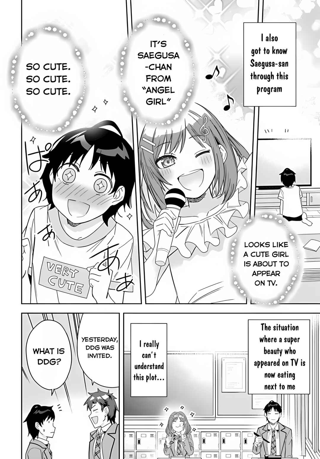Classmate no Moto Idol ga, Tonikaku Kyodou Fushin nandesu. Chapter 1 - Page 19