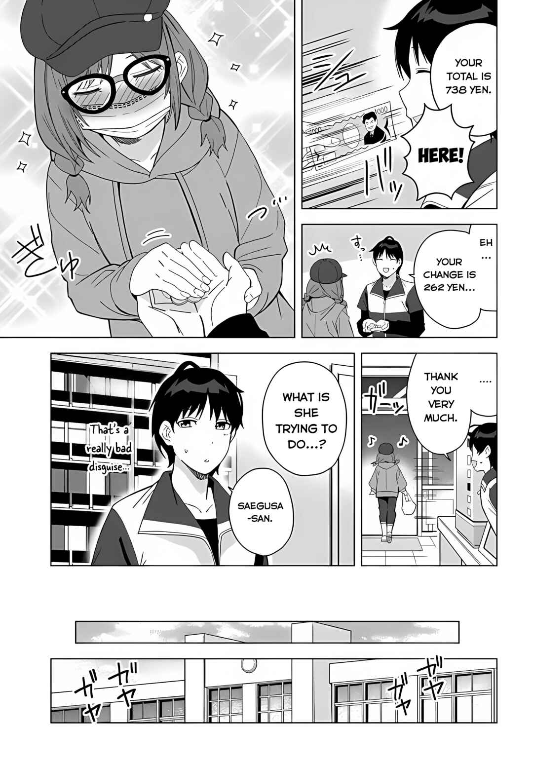 Classmate no Moto Idol ga, Tonikaku Kyodou Fushin nandesu. Chapter 1 - Page 4