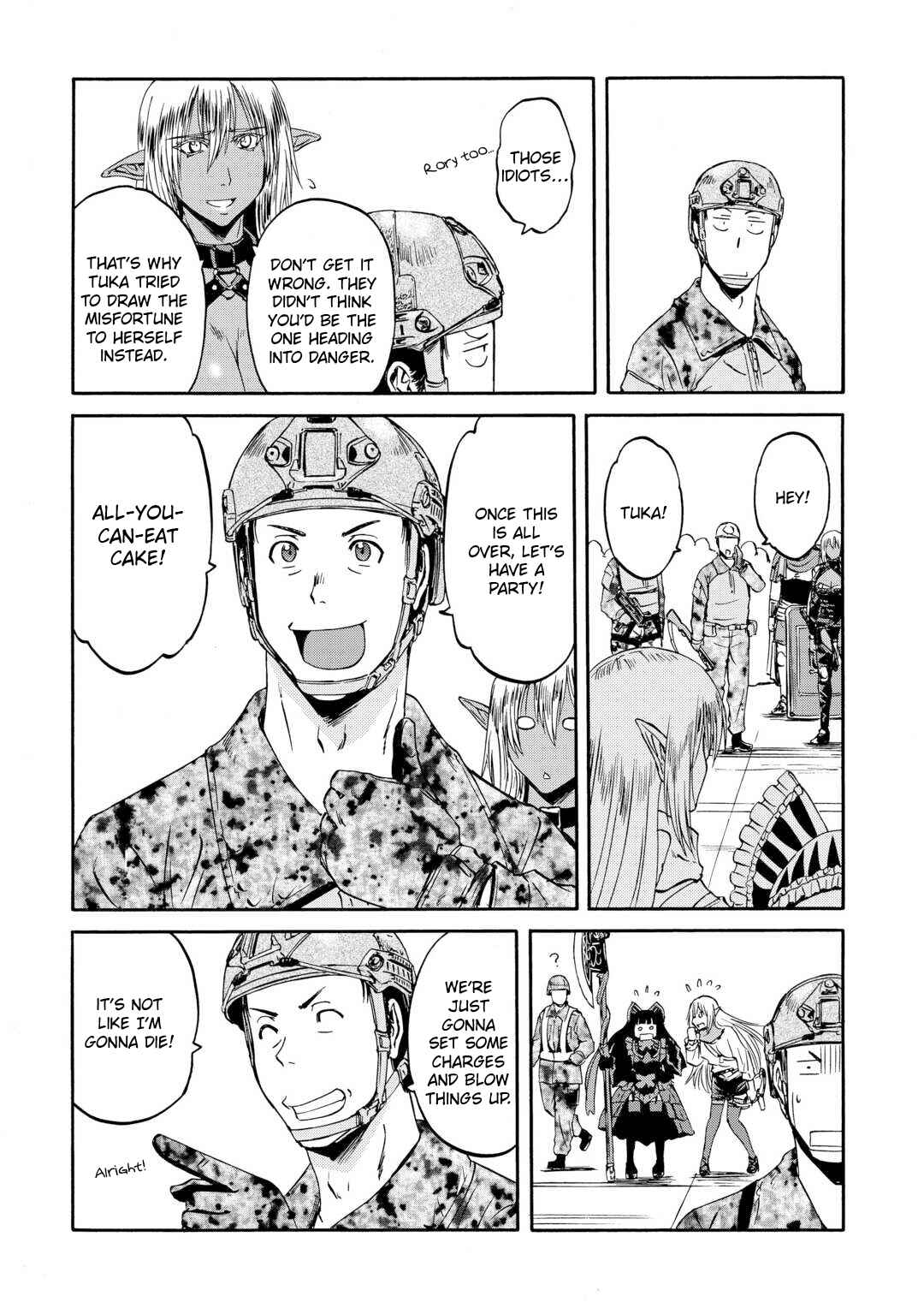 GATE - Jieitai Kanochi nite, Kaku Tatakaeri Chapter 142 - Page 17
