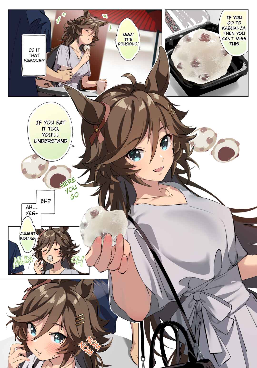 Uma Musume Pretty Derby - Sen Ichi-yo CB Chapter 8 - Page 1