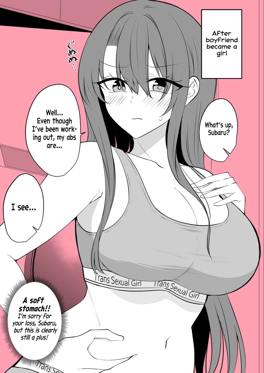 Aru Hi Kareshi ga Onnanoko ni Natteshimata Couple no Nichijou Chapter 63 - Page 2