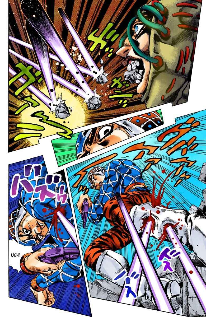 JoJo no Kimyou na Bouken: Part 5 - Ougon no Kaze Color-ban Chapter 117 - Page 10