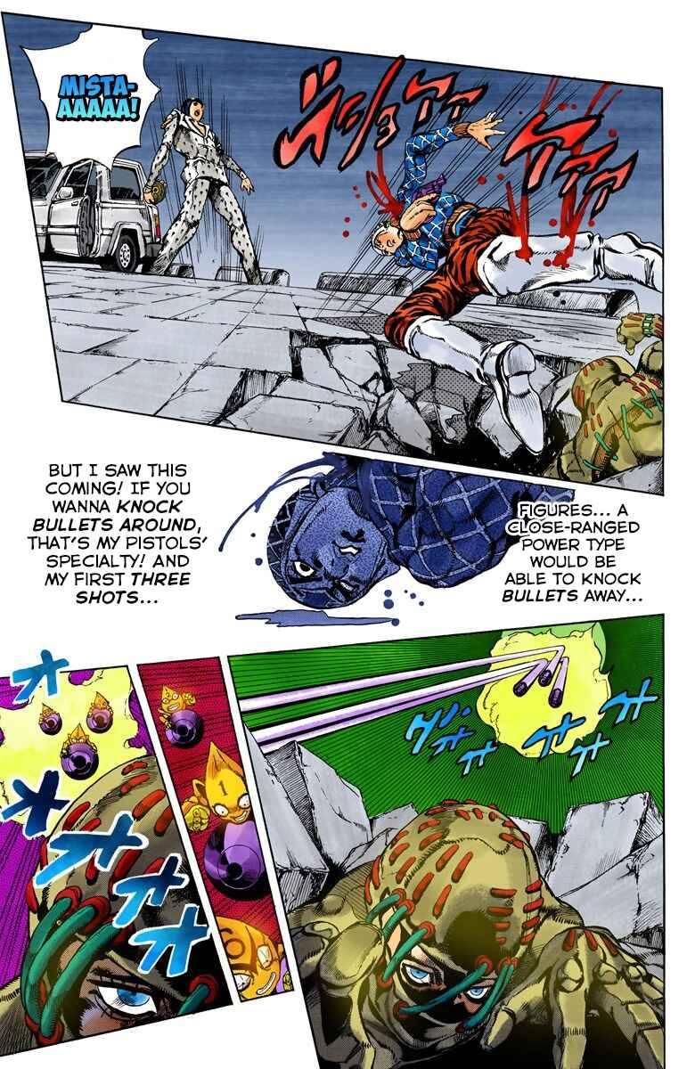 JoJo no Kimyou na Bouken: Part 5 - Ougon no Kaze Color-ban Chapter 117 - Page 11