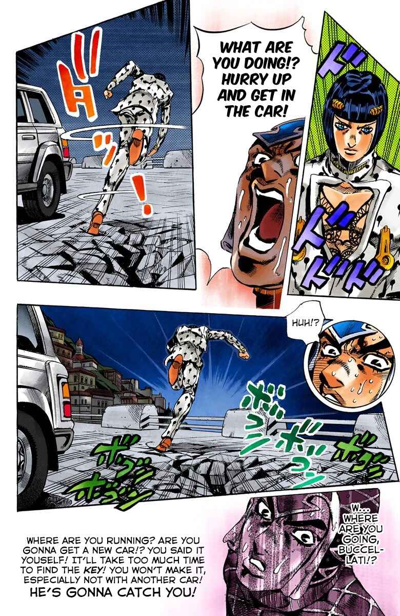 JoJo no Kimyou na Bouken: Part 5 - Ougon no Kaze Color-ban Chapter 117 - Page 14