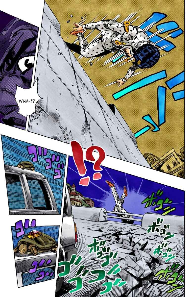 JoJo no Kimyou na Bouken: Part 5 - Ougon no Kaze Color-ban Chapter 117 - Page 15