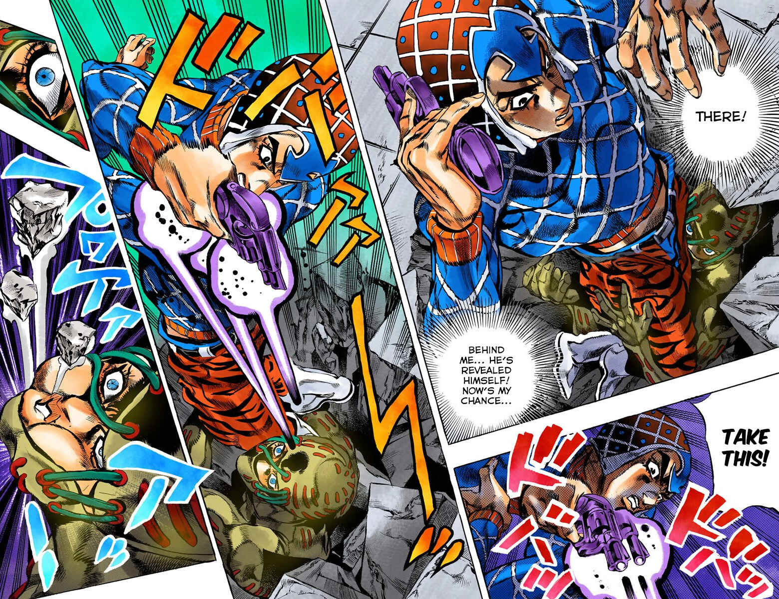 JoJo no Kimyou na Bouken: Part 5 - Ougon no Kaze Color-ban Chapter 117 - Page 9