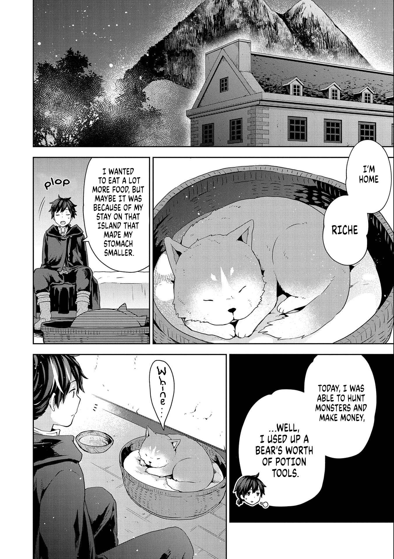Isekai ni Ten'i Shitara Yama no Naka datta. Handou de Tsuyosa yori mo Kaitekisa wo Erabimashita Chapter 4 - Page 22