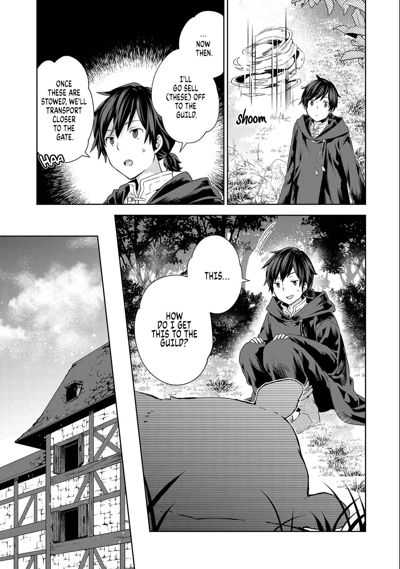 Isekai ni Ten'i Shitara Yama no Naka datta. Handou de Tsuyosa yori mo Kaitekisa wo Erabimashita Chapter 4 - Page 7