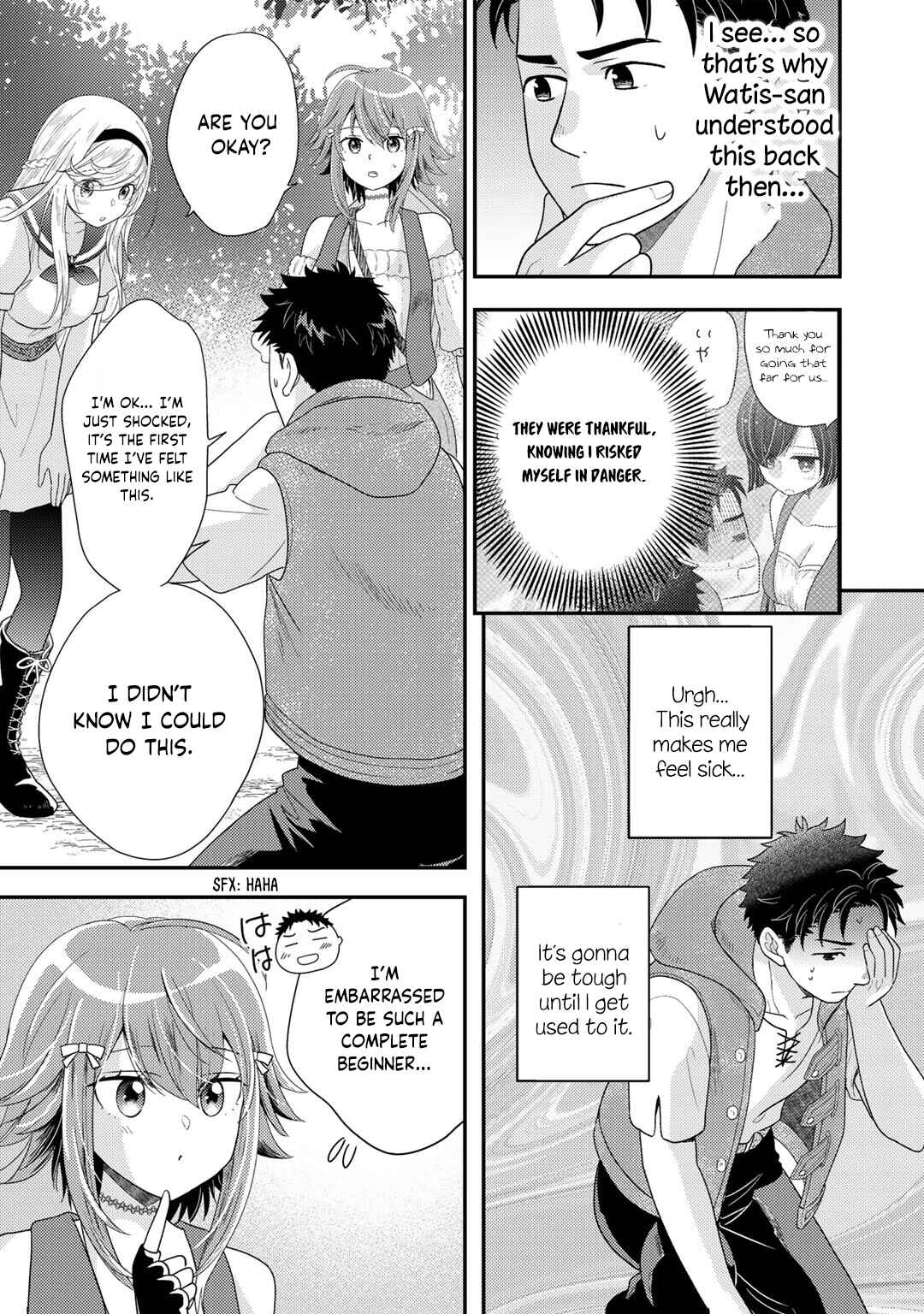 Isekai ni Kita Mitai dakedo Dou Sureba Yoi no Darou: Shachiku SE no My Pace Boukenki Chapter 11 - Page 17