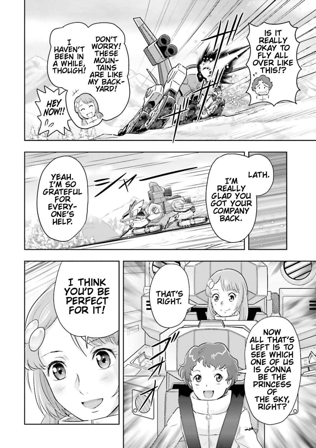 Mobile Suit Gundam SEED Astray - Princess of the Sky Chapter 11 - Page 12