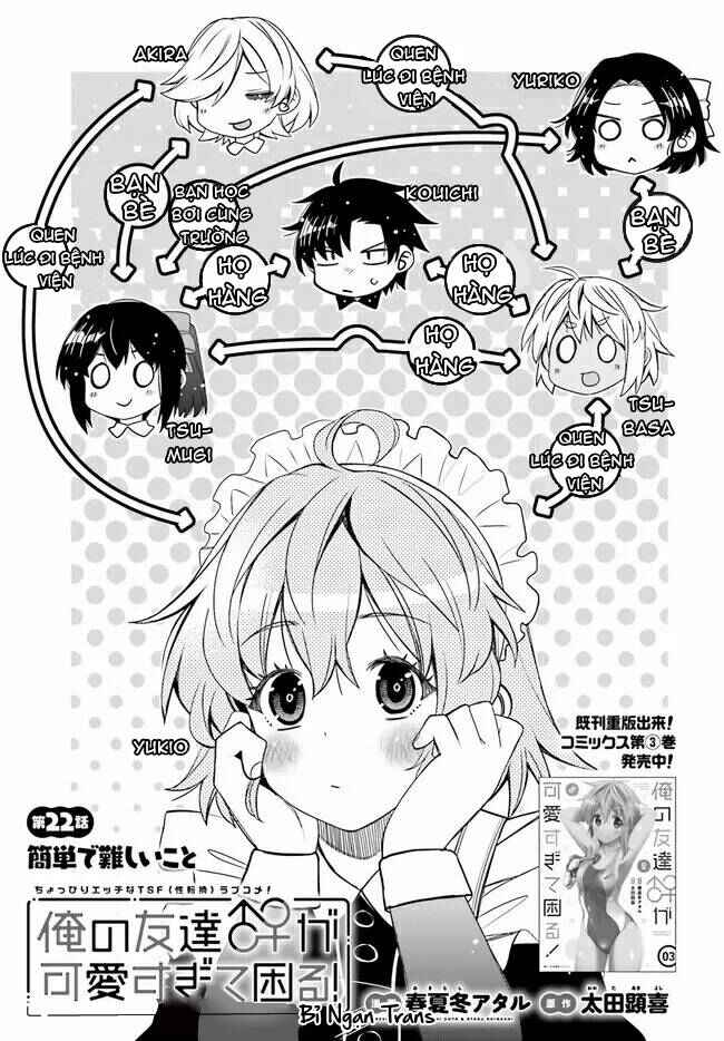 Ore no  Tomodachi ♂♀ ga Kawaisugite Komaru! Chapter 22 - Page 5