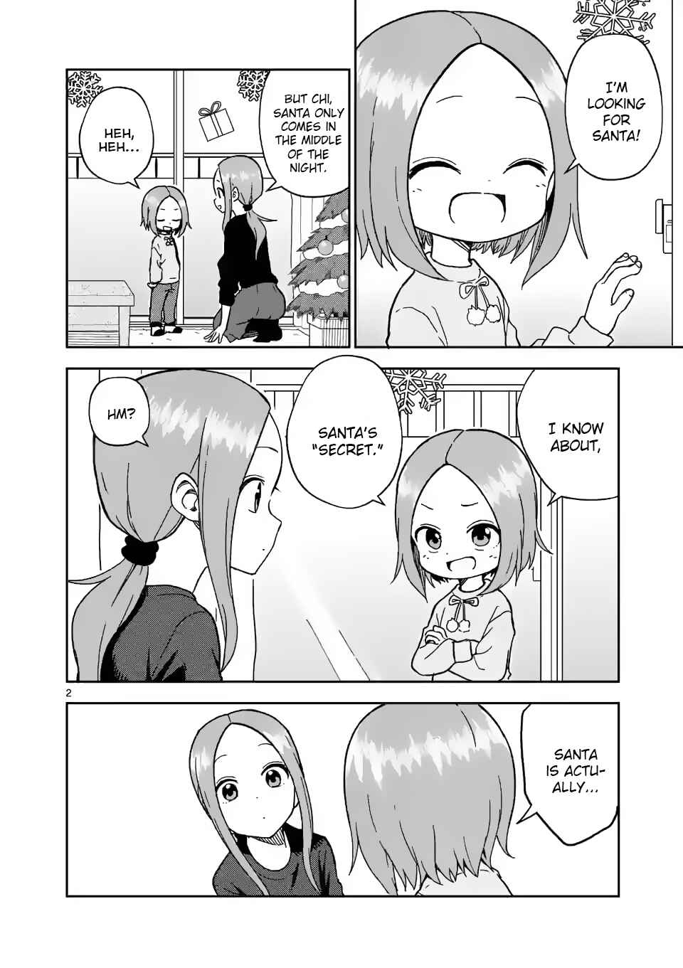 Karakai Jouzu no (Moto) Takagi-san Chapter 167 - Page 2