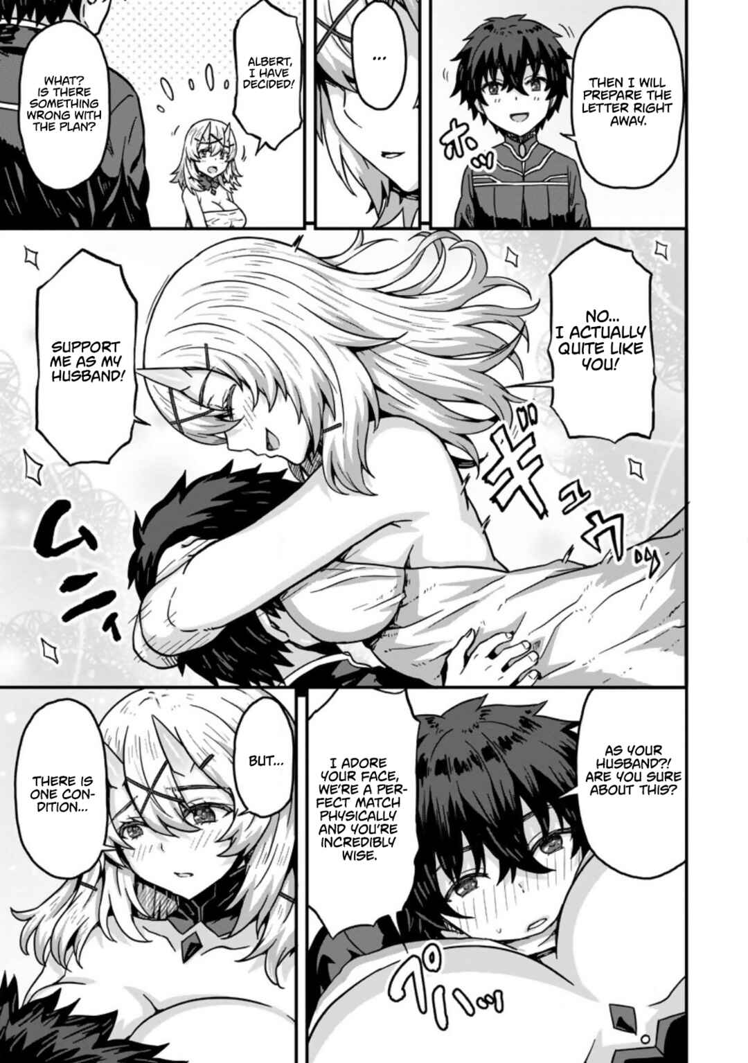 Isekai Saikyou no Yome desu ga, Yoru no Tatakai wa Ore no Hou ga Tsuyoi You desu - Chiryaku wo Ikashite Nariagaru Harem Senki Chapter 1 - Page 21